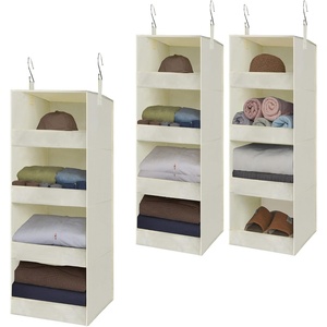 image:imageGRANNY SAYS Bundle of 1Pack Hanging Organizer Closet amp 2Pack Hanging Clothing Organizer
