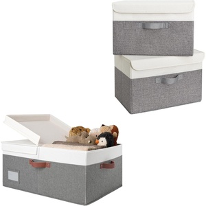 image:imageGRANNY SAYS Bundle of 1Pack Large Storage Bins with Lid amp 2Pack Closet Storage Bins