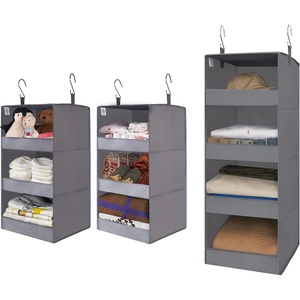 image:imageGRANNY SAYS Bundle of 2Pack Hanging Shelves for Organizing amp 1Pack Hanging Closet Organizer