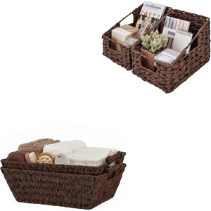 image:imageGRANNY SAYS Bundle of 2Pack Wicker Baskets for Organizing amp 2Pack Wicker Baskets for Storage