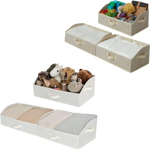 image:imageGRANNY SAYS Bundle of 3Pack Trapezoid Closet Storage Bins amp 3Pack Trapezoid Storage Bins for Pets Toys