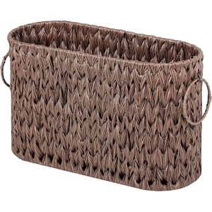 image:imageGRANNY SAYS Toilet Paper Storage Toilet Paper Basket for Bathroom 6 Mega Rolls Holder with Storage Waterproof Bathroom Storage Baskets BrownBrown